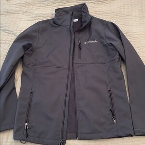 Columbia Charcoal Softshell Jacket